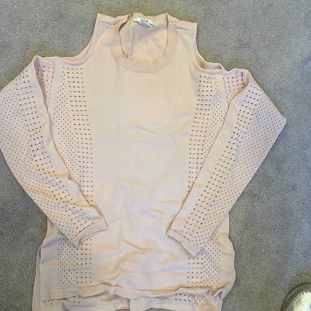 Bar III pink sweater
